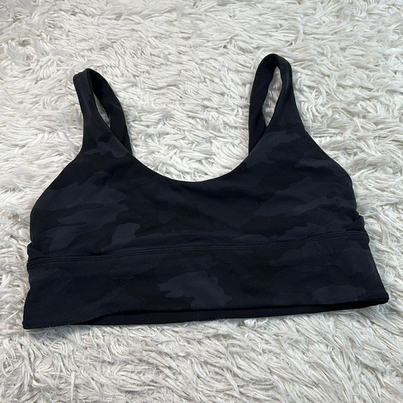 Lululemon Align Reversible Bra *Light Support, A/B Cup Black / Heritage 365 Camo - Picture 1 of 6